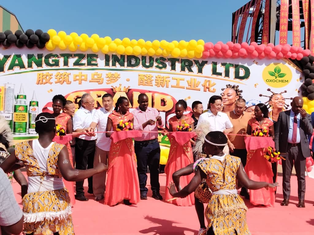 Hon. Balaam Commissions First Glue Factory in East Africa at Mbale Industrial Park